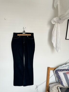 Women’s Dark Indigo Flared Jeans